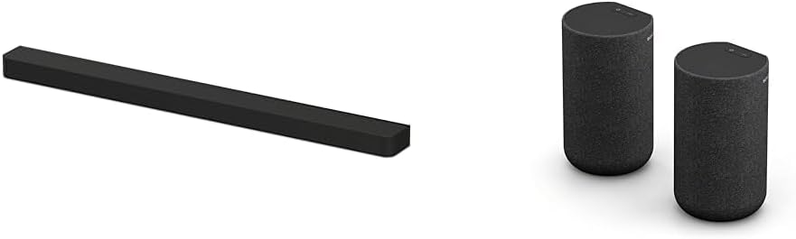 Sony BRAVIA Theatre Bar 9 – Barre de Son Dolby Atmos + Enceintes Arrière Sans Fil SA-RS5