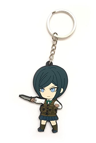 Danganronpa: Trigger Happy Havoc: Mukuro PVC Keychain ~ Mukuro Ikusaba The Ultimate Soldier