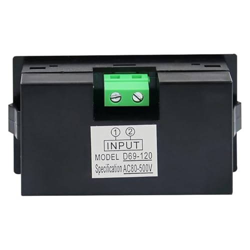 Voltmètre numérique AC80-500V LCD afficheur de tension alternative D69-120 - 2