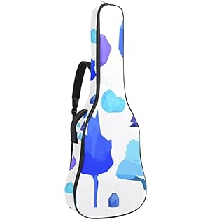Hondank Housse de guitare acoustique – 1 cm d’épaisseur – Étanche – Pour aquarelle – Vert – 101,6 cm – 106,1 cm – 106,7… - Les Beatles, Paul McCartney, John Lennon, RIngo Starr, George Harrison