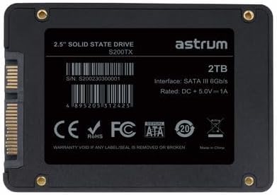 Astrum 2TB SSD SATA3 2.5" Solid State Drive - S200TX