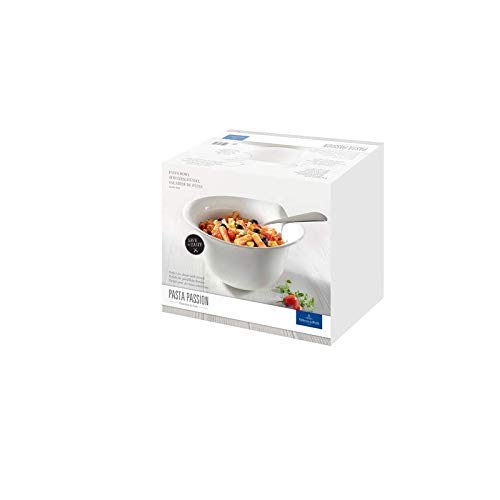 Pasta Passion Pasta Serve Bowl By Villeroy & Boch - Premium Porcelain - Made In Germany - Dishwasher And Microwave Safe - 12.75 X 10.75 X 6.5 Inches #TOP3