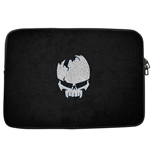Image of TheSkinMantra Chain Laptop Sleeve Bag Compatible with Laptop /Macbooks /Chrombook /Notebook /Zbook (15.6 Inch [Chain], Skull)