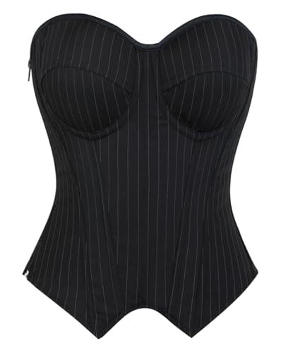 Corset femme Kelvry lingerie basque bustier push-up pour soirée glamour et cocktail chic