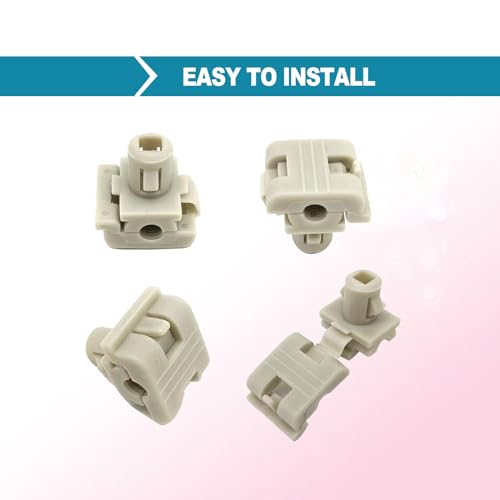 Tailgate Door Lock Rod Latch Clips Compatible With Ford F150 F250 F350 Super Duty SL (4pcs) - Thumbnail 4