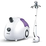 GEEPAS Garment Steamer | Upright Clothes Steamer 45s Quick Heat-up | 11 Steam Modes,1.8L Water Tank | KILLS GERMS & Fast Wrinkle Removal, Suitable for all Fabrics | 2 Year Warranty 2000W White