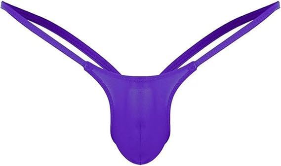 Evankin Men's Underwear See Through Sexy Jock Straps Underpants U-shaped Pouch T-shaped Pants Fun Underwear - Image 2