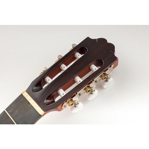 Musiclily Pro 3+3 Klucze Gitaryowe Tunery Kołki do Strojenia do Gitary Klasycznej, Nikiel Owal Główki