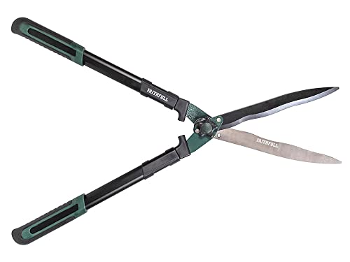 Faithfull FAICOUHS12 Countryman Hedge Shear Aluminium Handles, 300mm (12in) Wavy Blade - Image 2