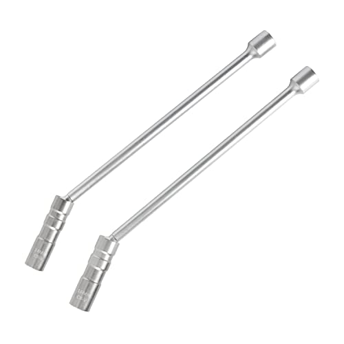Swivel Magnetic Spark Plug Socket, 14Mm/16Mm Spark Plug Tool, 3/8" Drive X 12-Inch Ext. Bar Length, 360 Degree Swivel, Enhanced Magnetic, 12-Point Thin Wall Socket Compatible For Bmw,Mini,Nissan Etc #TOP8