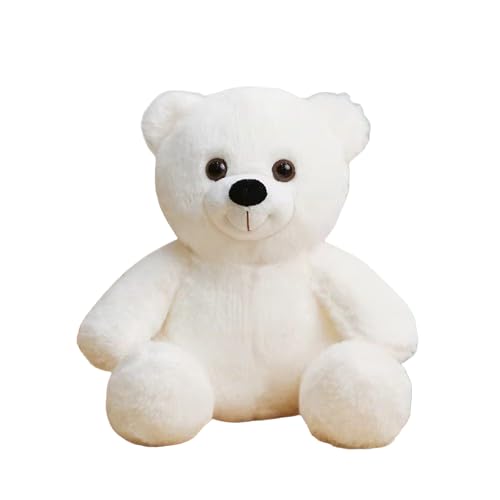 Vaishno Soft Stuffed Plush Fur Teddy Bear for Kids Girls & Boys Birthday Gifts (Color: White)-image-1