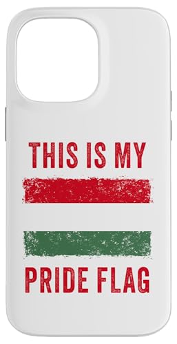 This is My Pride Flag ? Patriot of Hungary Graphic Hungarian �X�}�z�P�[�X iPhone 14 Pro Max �p