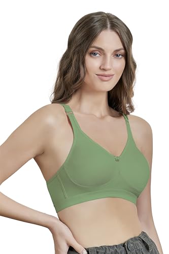 Image of MAROON 419 Women Cotton Blend Long Lasting Magical Lift T Shirt Bra Non-Wired and Non Padded, Seamless and Full Coverage