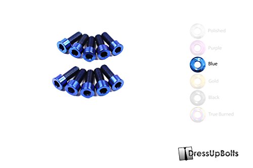 Titanium Coil Pack Cover Kit for 2JZ-GTE Non-VVTI by Dress Up Bolts
