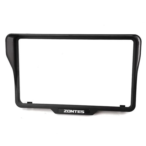 ZEXDDI Passen Für ZONTES 368G G368 368 G 2024 2025 2026 Motorrad Zubehör Sonnenschirm Abdeckung Instrument Bildschirm Sonnenschirm Schutz ZT368G (Schwarz)