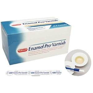 Enamel Pro Varnish in Office Fluoride Unit Dose Standard Pack 5% NAF 0.4 mL Bubblegum Clear Amorphous Calcium Phosphate 35/Box