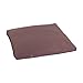 Bodhi Meditationsmatte ZABUTON | ECO Serie | Klassische Yoga Matte mit abnehmbarem Bezug aus 100% Bio-Baumwolle | Meditationsunterlage mit Rei&szlig;verschluss | 80 x 80 x 5 cm | dusty purple
