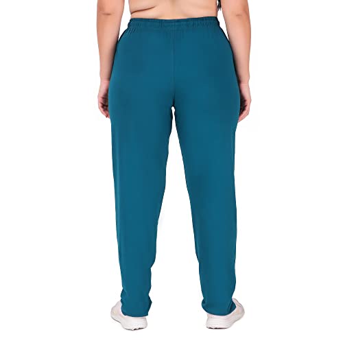 Image of CUPID Women's Cotton Track Pants Regular Fit Lounge Wear Gym Joggers Sports Trouser Night Pants for Ladies