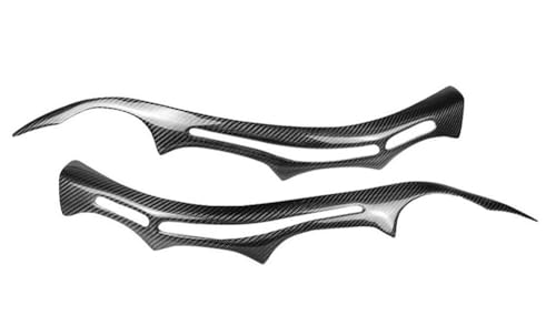 Paupières de phares carbone pour E60 Série 5 (2004-2010) - Habillage premium aspect sport