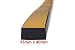 Produktbild 1m-Moosgummidichtung Vierkant selbstklebend 15mm x 40mm - MVS 501540