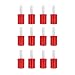 Red Color Extended Core Stretch Wrap, 5 Inch x 1000 Feet x 80 Gauge, 24 Rolls