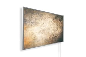 Könighaus 1000W Infrarotheizung mit Bild in HD Qualität - Energiesparend - TÜV SÜD + 5 Jahre Garantie - Doppelter Überhitzungsschutz - Infrarot Wandheizung - Motiv: 226. Abstrakt