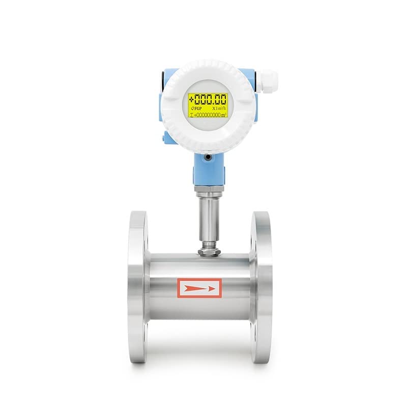 Genérico Medidor de Flujo de turbina Herramientas de medición de caudal de líquido Conexión de Brida estándar Medidor de Flujo de turbina Aceptar Personalizado (Color : DN20)