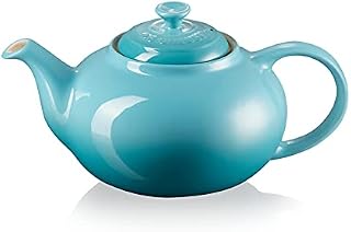 Klasyczny emaliowany imbryk kamionkowy do herbaty Le Creuset, 1,3 litra, na 3-4 filiżanki, Flint