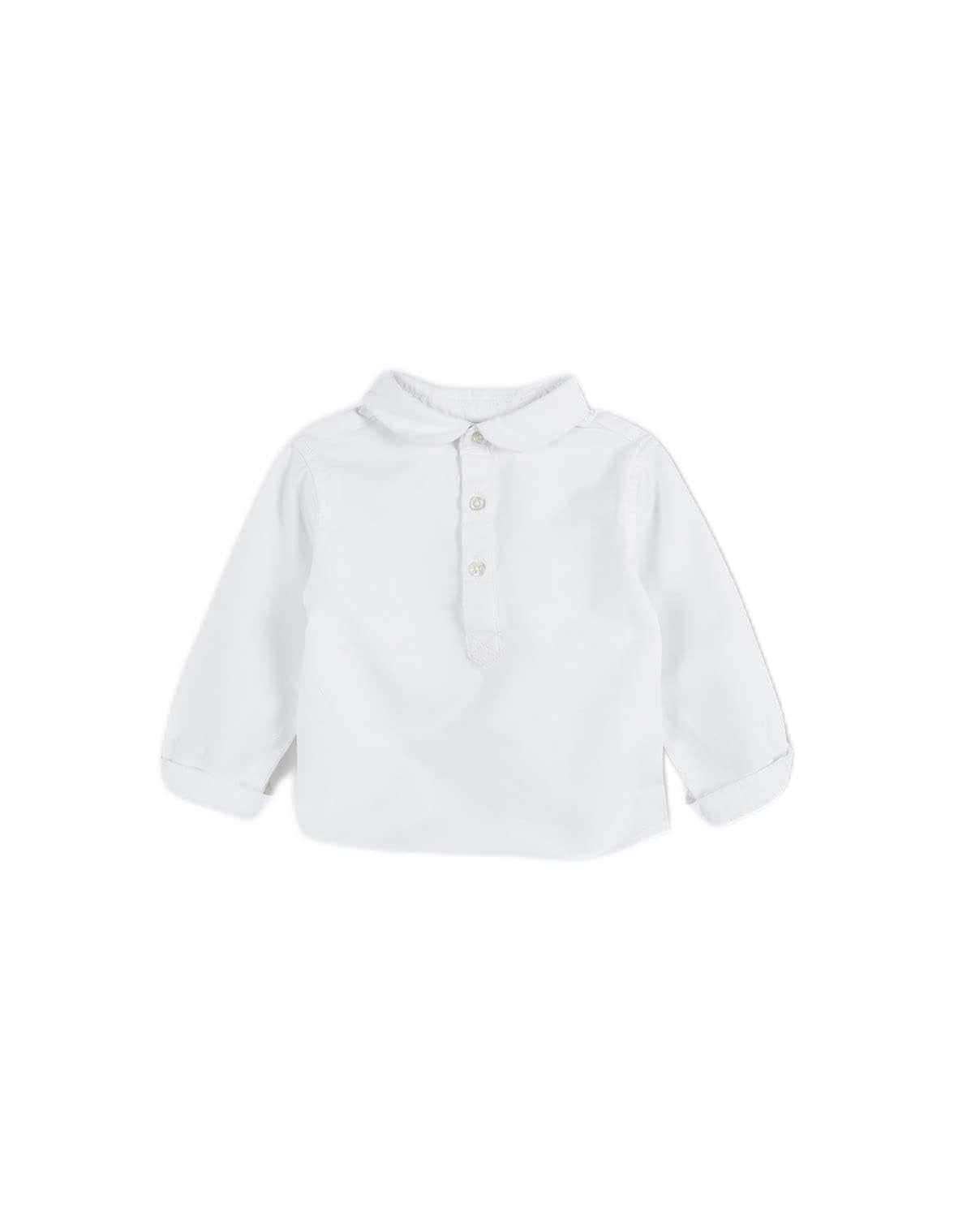 Gocco Camisa Oxford Blanca Panadera Bebés