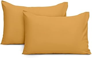Imperial Rooms Pillow Cases 2 Pack Brushed Microfibre Pillow Covers (Grey, Pillow Cases 2 Pack)
