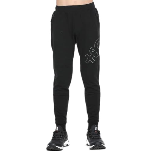 Pantalon survêtement garçon +8000 Boueux J 23i noir anti-déchirure élastique