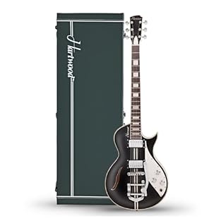 Includes hard case for secure transport and storage Semi-hollow body delivers bold, resonant tone Vibe-Roller vibrato bridge with roller saddles Locking tuners and GraphTech NuBone nut for tuning stability