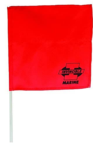 Invincible Marine Orange Water Ski Flag