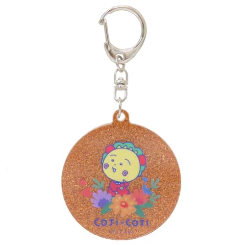 [�}�����N���t�g] �R�W�R�W FLOWER BLEAK TIME ���炫��2�A�A�N�����L�[�z���_�[ �R�W�R�W ��W55×H60×D3mm COJ-075