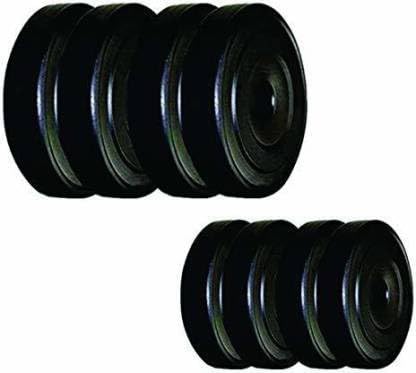 Fit World 2KG*4PIECE,1KG*4PIECE PVC PLATE Black Weight Plate (12 kg) (B0D9KH71D6) Amazon Price History, Amazon Price Tracker