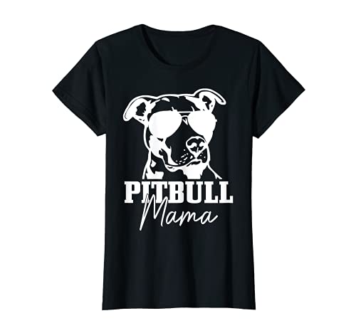 Femme Pitbull Mom - Chien amusant et mignon T-Shirt