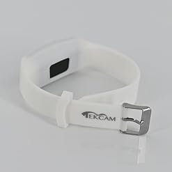 Alternative view of TEKCAM Simple Step Counter Walking Pedometer, White