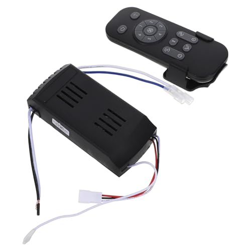Ventilador de techo con luz DC 24V mando a distancia temporizador 6 vel