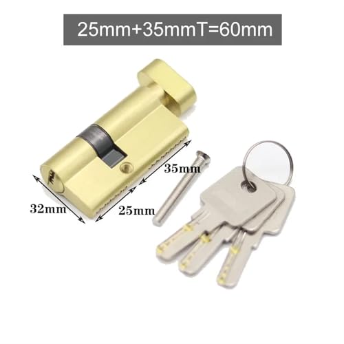 Cylindre de serrure pour porte de véranda et entrée en alu