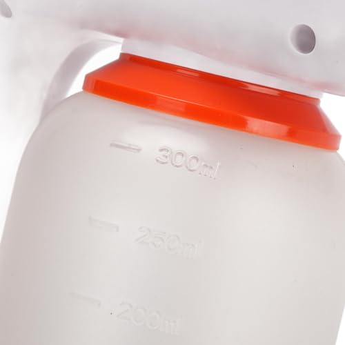 Yosoo Health Gear Handheld Sprühmaschine mit Blauem Licht, 1200 mAh Wiederaufladbar, Schnurlos, Weiß, Elektrische Nano Mist Atomizer Gun für Garten und Rasur