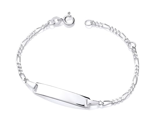 Old English Jewellers Pulsera de plata de ley 925 maciza con...