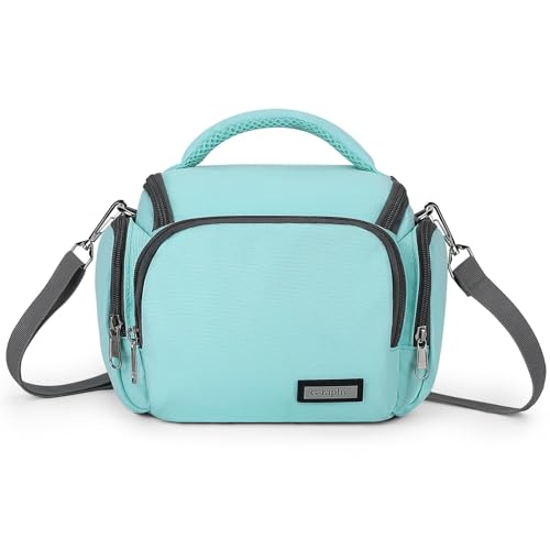 Bolso compacto ligero para cámara tipo crossbody mint miniatura 1