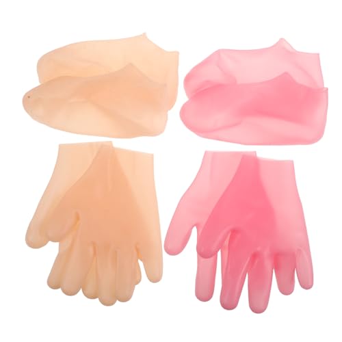 DRESSOOS Mascarillas Para Pies Exfoliante Calcetines Hidratantes Para Pies Secos y Agrietados Mascarilla Para De Silicona Para Cuidado De Spa y Hogar - imagen 7