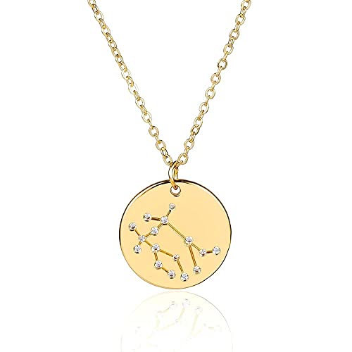 Collier signe astrologique Gémeaux, une idée cadeau d'anniversaire parfaite pour femme