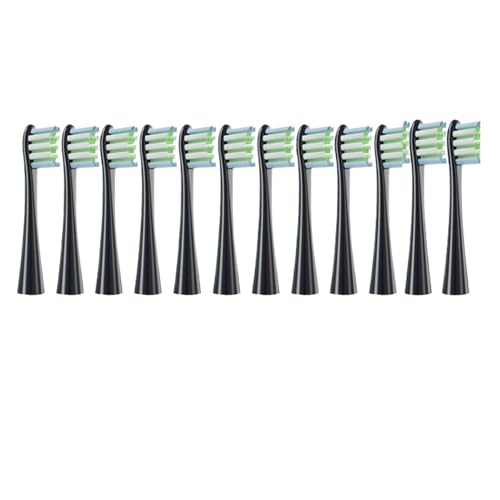 4/12 �����\�ȃu���V�w�b�h�AOclean X/X PRO/Z1/F1/One/Air 2/SE Sonic �d�����u���V�u���V���t�B���ƌ݊�������(12black)