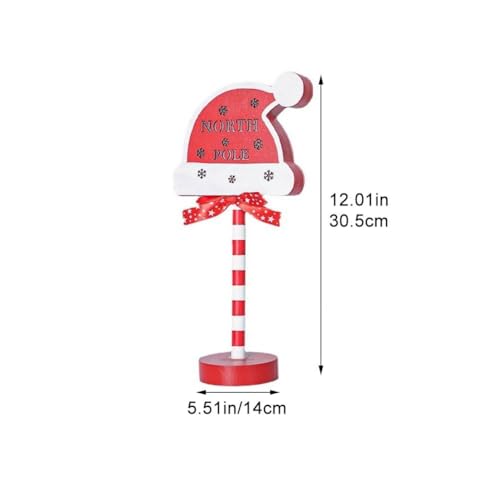 Letrero de Navidad para patio impermeable con luces LED brillantes de alta resistencia 6