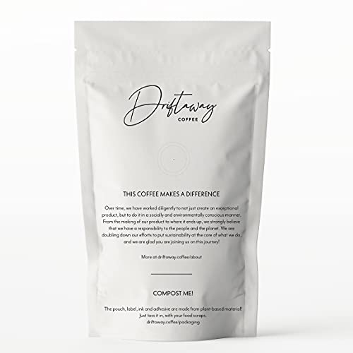 Driftaway Coffee Espresso Fine Grind | Fruity Light Roast | Rotating World Coffees | Sustainable Single Origin Coffee (Espresso Fine Grind, 5 Pound (Pack of 1))