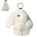 LGWJHCY Pl&uuml;sch H&auml;schen Schl&uuml;sselanh&auml;nger,S&uuml;&szlig;e Pl&uuml;sch Hase Schl&uuml;sselanh&auml;nger Pompom Dekoration f&uuml;r Ostern Kinder M&auml;dchen（Wei&szlig;）