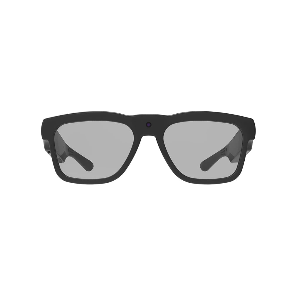 OhO Smart Glasses, occhiali da sole con fotocamera da Bluetooth, con altoparlante aperto, cuffie auricolari, per sport interni ed esterni, protezione UV polarizzata, per uomini e donne,