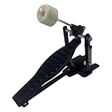 XJKLBYQ Bass -Drum Pedel mit Schläger, Aluminiumlegierungdrumpedal, Kick -Pedal, Ersatzbass, langlebiges Accessoires